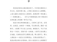性机器人发明的未来展望（机器人技术的突破与应用领域拓展）